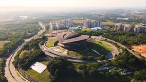 This building is located on the top of taman puncak selatan in precinct 5. Putrajaya International Convention Centre Stock Video Footage 4k And Hd Video Clips Shutterstock