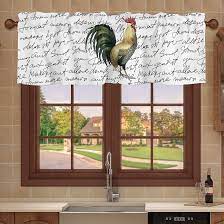 Amazon.com: SIGOUYI Short Curtains, Thanksgiving Day Truck with Turkey on  Burlap Background Valance Curtains, Rod Pocket Small Window Treatment  Valances for Windows/Bathroom/Living Room 60 x 18 Inches, 1 Panel : Home &