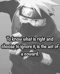The fate of those who seek revenge is grim. Kakashi Hatake Quotes Quotesgram