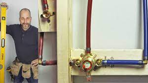 How to repair a delta shower/tub valve. Diy How To Install A Shower Valve Using Pex Plumbing Youtube