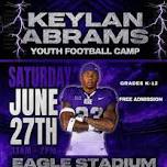 Keylan Abrams Youth Football Camp