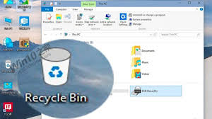 Microsoft Should Trash Its New Windows 10 Recycle Bin Recycling Recycling Bins Windows 10