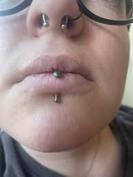 Hello! I'm wondering if it's usual to experience this with my week-old  vertical labret piercing. I tried searching for information but found  nothing. Please advise if it's not being rejected and if