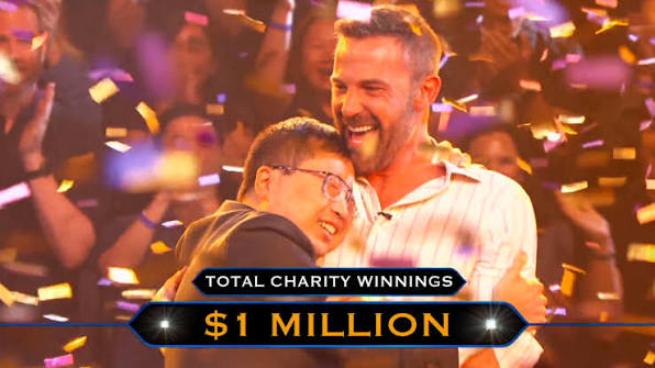 It’s a million-dollar win as Ben Affleck and Jamie Ding take home the top  prize in the epic two-part conclusion of 'Who Wants to Be a Millionaire.'  Playing for charity, the duo won $1 million for Ben ...