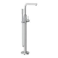 Buy the selected items together. Grohe Atrio Single Handle Floor Mount Roman Bathtub Faucet With Handheld Shower In Starlight Chrome Facebook