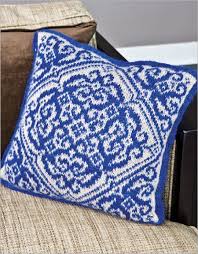 Fair isle knitting isn't only for wearables. Pillow Knitting Patterns In The Loop Knitting