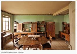 Weimar Woonhuis Van Goethe Werkkamer Weimar Interieur Duitsland