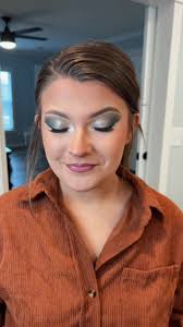 Formal Green Makeup Transition