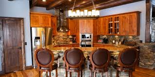 Any ideas on how to update my knotty pine cabinets or pot rack? 5 Log Cabin Kitchen Design Ideas Northern Log