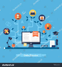 Flat Vector Illustration For E Learning And Online Education Ad Ad Illustration Vector Flat Education Online Education Personalized Learning Education