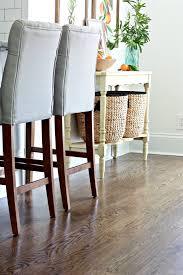 The floor was installed and stained. Choosing Hardwood Floor Stains