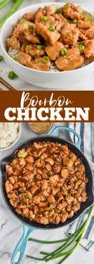 This Bourbon Chicken Recipe Is Going To Be A New Go To Your Family With It S Delicious Bourbon Chicken Sauce An Bourbon Chicken Recipe Chicken Recipes Recipes