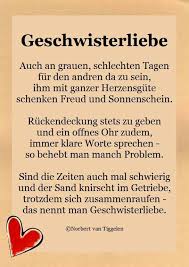 Pin Von Jacqueline Bertholet Auf Geschwister Spruche Geschwisterliebe Geburtstagsgedicht Gedicht Uber Schwestern