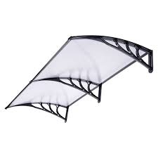 6 5ft Awning Patio Cover Rain Protection Window Awning Canopy Window Awnings Outdoor Awnings