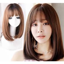 Whether you jammed out hard to any song on ciara: Ready Stock 45cm Short Straight Hair Wigs Korean Style Women Wigs For Cosplay Party Wig Shopee Philippines