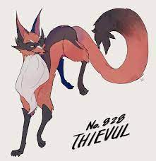 thievul (pokemon) drawn by nigiri_(ngr24) | Danbooru