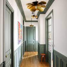 Plus, the horizontal stripes make the room exaggerate the walls' proportions. 75 Beautiful Contemporary Hallway Pictures Ideas June 2021 Houzz