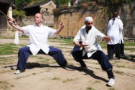 Traditional custom made premium wudang tai chi uniform. Taoist Wudang Mountains Lure Foreigners