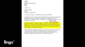 Cover letter in english for job application. How To Create A Cover Letter For Job Applications Youtube