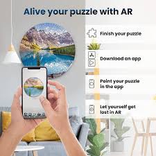 With the best free online jigsaw, you'll never lose a piece under the table again! Buy Wooden Jigsaw Puzzles For Adults National Park Banff Unique Round Puzzles 3in1 Jigsaw Puzzle Ar Game Wall Decor Gift For Puzzle Lover Easy 11 8 Online In Indonesia B08z83j35k