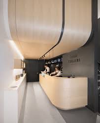 Tsujiri Japanese Tea Bar In London By Mimstudios Design Milk Commercial Interior Design Counter Design Japanese Tea House
