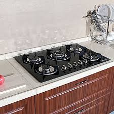 Over 20 years of experience to give you great deals on quality home products and more. Windmax 30 Fashion Black Tempered Glass Built In Kitchen 5 Burner Cooktop Gas Hob Buy Online In India At Desertcart In Productid 6212978