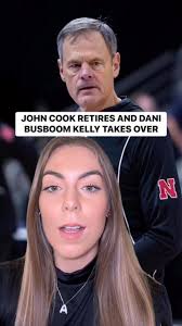 Nebraska volleyball head coach John Cook retires and Louisville head coach  and former Husker player/assistant Dani Busboom Kelly will take over.  #Huskers #ncaavolleyball
