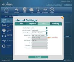 Apn settings for modem/wifi dongle. Internet Settings Gl Inet Docs