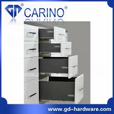 Drawer slides, also known as drawer glides or drawer runners, provide ease of opening of drawers for a variety of applications. F221 Slim Double Wall Drawers Cubic Drawer Box System Drawer Runner Drawer Slide China Drawer Slide Drawer Slide Rail Made In China Com