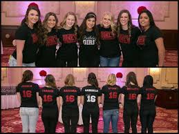 Birthday Outing Ideas For Adults Birthday Girl S Entourage Shirt With Bold Writing Personalize The Name Number On The Back Birthday Party Matching Shirts Entourage Sweet 16 Shirts Sweet 16 Outfits Sweet 16 Birthday