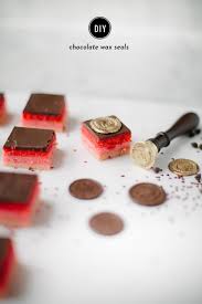 A cold wax seal stamp works faster and gives a better impression than a room temperature or hot seal will. Diy Chocolate Wax Seals