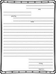 Butterfiles lined writing paper butterfly lined paper makes a great background for hopes and dreams to be put into writing. Friendly Letter Writing Paper By Second Grade Wonder Tpt