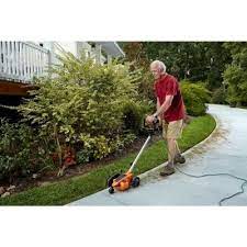 Worx 7 5 In 12 Amp Electric Lawn Edger Wg896 The Home Depot Lawn Edger Best Lawn Mower Best Lawn Edger