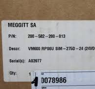 VIBRO-METER SIM-275D-24 POWER SUPPLY 200-582-200-013 VMM 600 ...