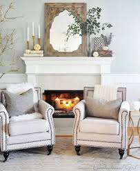 Cottage And Vine Monday Inspiration The Fall Mantel Wohnzimmer Design Mantel Dekorieren Kamin Dekor