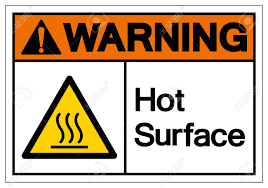 Warning Hot Surface Symbol Sign Vector Illustration Isolate Royalty Free Cliparts Vectors And Stock Illustration Image 144576888