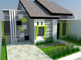 60 Gambar Rumah Minimalis 1 Lantai Tampak Depan Dan Warna Cat Pilihan Rumah Minimalis Rumah Hijau Rumah