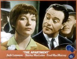 I am watching the classic movie "The Apartment" starring Jack Lemmon. David  White has a small role in it.