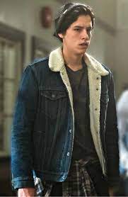 Cole Sprouse Riverdale Denim Fur Jacket Riverdale Jacket