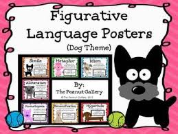 Figurative Language Posters Dog Theme Figurative Language Posters Figurative Language Figurative Language Lessons