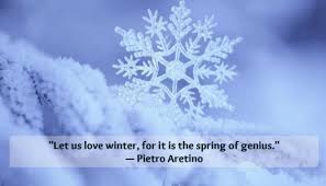 Snow shows she does love florian with all her heart. 10 Winter Quotes To Celebrate The Chilly Season