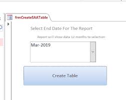 How To Create A Ms Access Dynamic Report Based On A Dynamic Table Dynamic Access Transact Sql