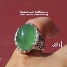 اروع جاد يمني خاتم من الجاد الشفاف الفاخرة مميز طبيعي100 jade gemstone jewelry gemstone rings gemstones