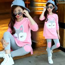 This stock of kids' clothing includes casual and formal styles. Buy Autumn Children Clothing Cartoon Girls Sets Long Sleeve Tracksuit For 3 13 Years Old Girls Clothes Sport Suit Kids Clothes Sets And View Our Huge Collection Of Graphic Designed T Shirts