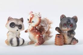 Woodland Animal Figurines Vintage Ceramic Squirrel Fluffy Etsy Animal Figurines Woodland Animals Squirrel