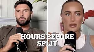 Love Island's Millie Court emotionally admits 'people don't last forever'  in awkward last podcast about break-ups with ex-boyfriend Liam Reardon  hours before their split was revealed
