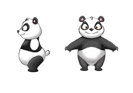 Panda Blender Modeling Timelapse Youtube Cartoon Character Design Character Model Sheet Illustration Character Design
