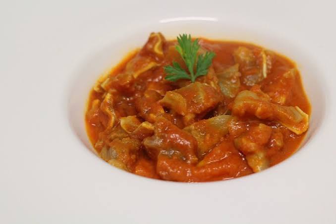 Pig\'s Ear in Sauce