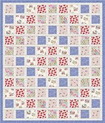 The second is a folk heart type quilt. Grandma S Garden Quilt Lewis Irene
