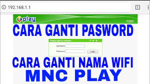 Hubungkan laptop/hp anda ke jaringan wifi my republic terlebih dahulu. Cara Ganti Pasword Wifi Mnc Play Youtube